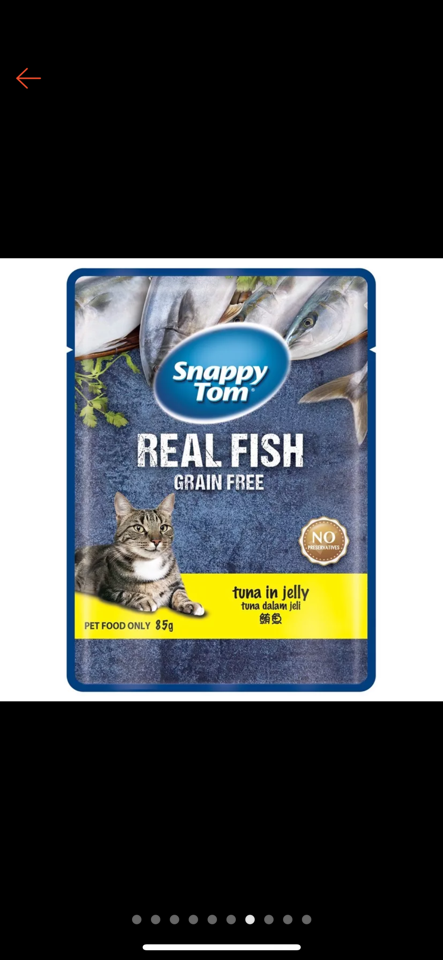 Snappy Tom - Pate cho Mèo Trưởng thành vị Cá Ngừ Jelly 85g-duoc-ban-tai-AAN PETFOOD WAREHOUSE - Chi nhánh Phạm Văn Chiêu