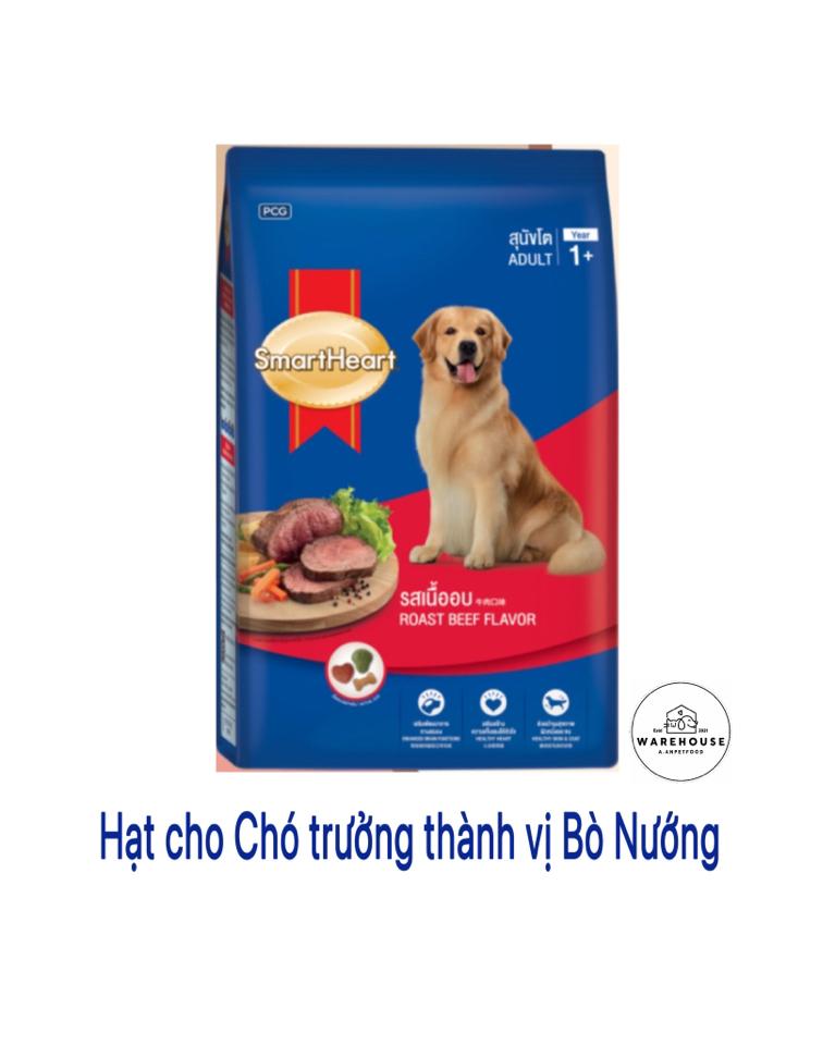 SmartHeart - Thức ăn cho Chó trưởng thành vị Thịt Bò Nướng 1.5kg-duoc-ban-tai-AAN PETFOOD WAREHOUSE - Chi nhánh Phạm Văn Chiêu