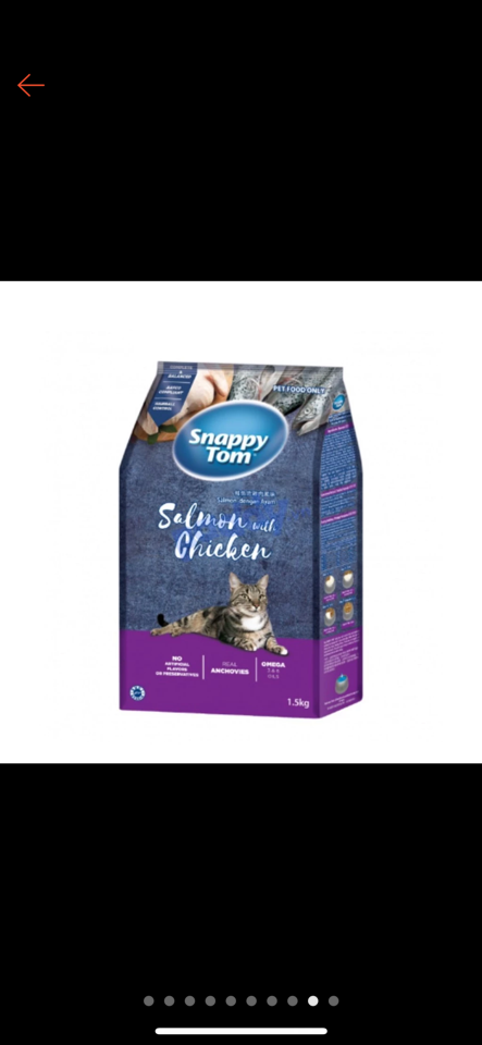 Snappy Tom - Thức ăn cho Mèo trưởng thành vị Cá Hồi & Gà 1.5Kg-duoc-ban-tai-AAN PETFOOD WAREHOUSE - Chi nhánh Phạm Văn Chiêu