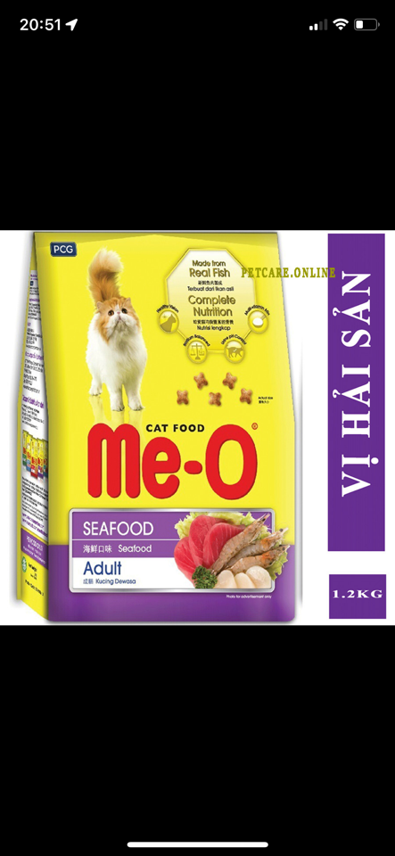 Me-O - Thức ăn cho Mèo trưởng thành vị Hải Sản (350gx4)-duoc-ban-tai-AAN PETFOOD WAREHOUSE - Chi nhánh Phạm Văn Chiêu