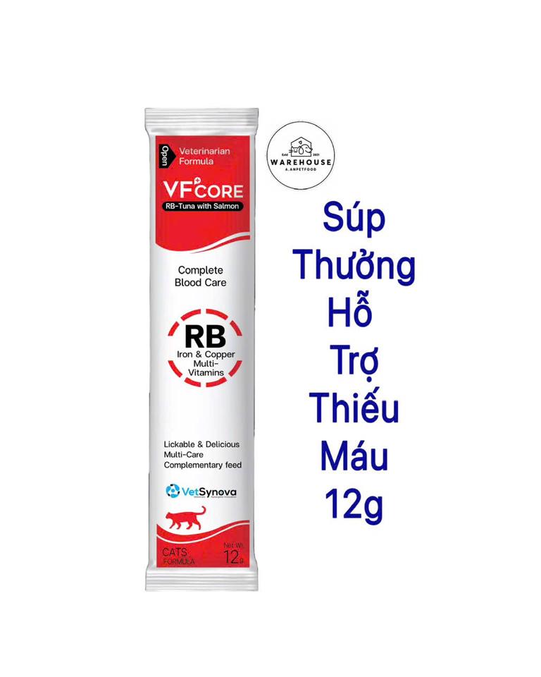 VF+ Core RB - Súp Thưởng Hỗ Trợ Thiếu Máu 12gr-duoc-ban-tai-AAN PETFOOD WAREHOUSE - Chi nhánh Phạm Văn Chiêu