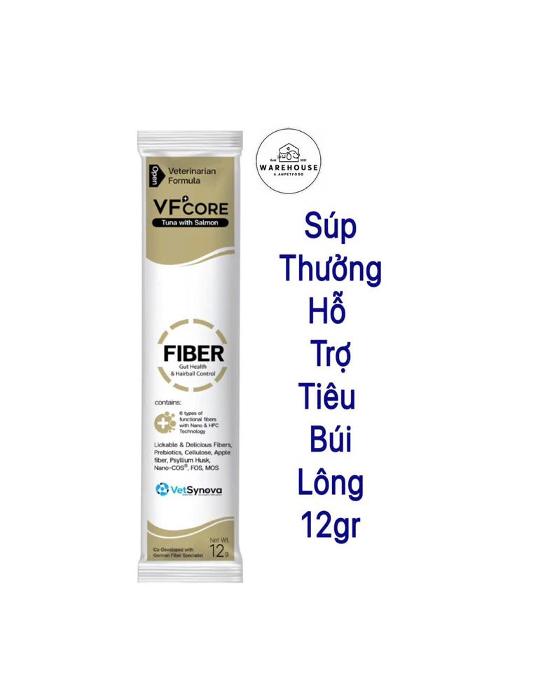 VF+ Core FIBER - Súp Thưởng Hỗ trợ Tiêu Búi Lông 12gr-duoc-ban-tai-AAN PETFOOD WAREHOUSE - Chi nhánh Phạm Văn Chiêu