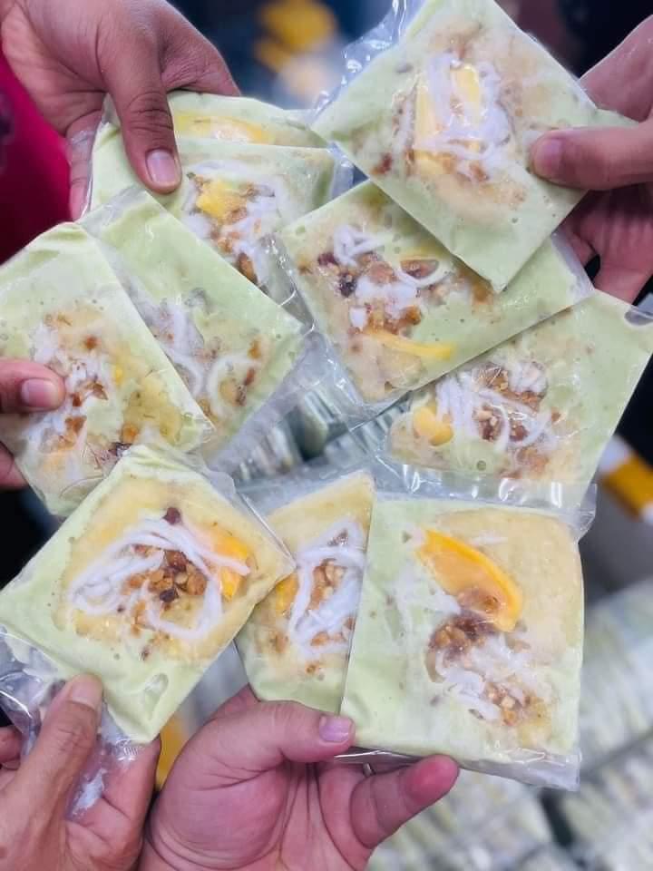 Kem chuối trái cây-set 10-duoc-ban-tai-Nhà Tôi (Thiên Thần shop)