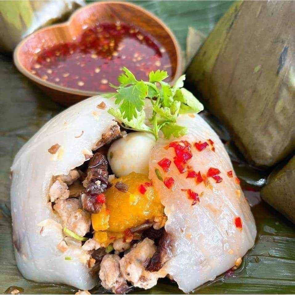 Bánh giò trứng muối  / 4 cái (2 trứng cút 1 trứng muối)-duoc-ban-tai-Nhà Tôi (Thiên Thần shop)