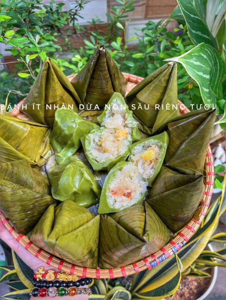 Bánhi ít nhân dừa non  sầu riêng-10c-duoc-ban-tai-Nhà Tôi (Thiên Thần shop)