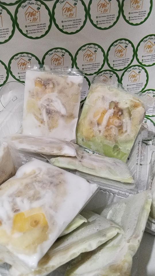 Kem chuối trái cây-set 10-duoc-ban-tai-Nhà Tôi (Thiên Thần shop)