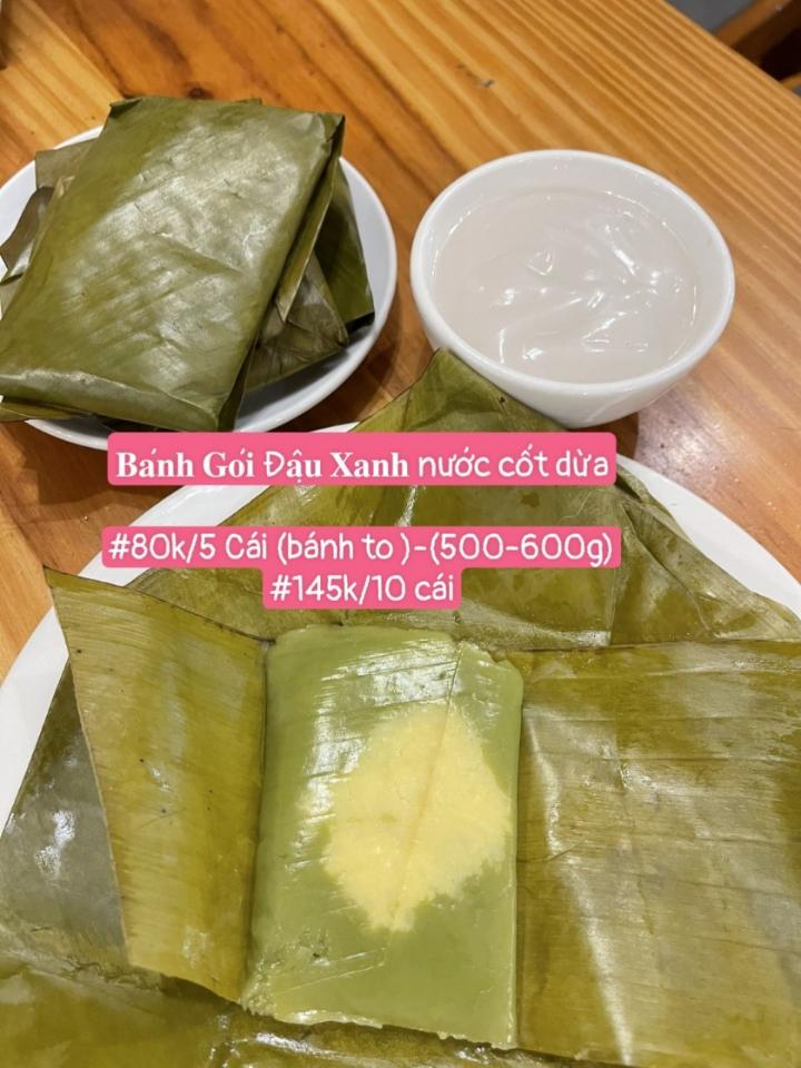 Bánh gói đậu xanh lá dứa nước cốt dừa-5 cái-duoc-ban-tai-Nhà Tôi (Thiên Thần shop)