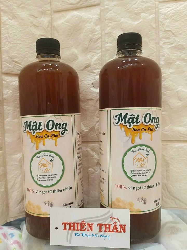 Mật ong nguyên chất hoa caphe-1lít-duoc-ban-tai-Nhà Tôi (Thiên Thần shop)