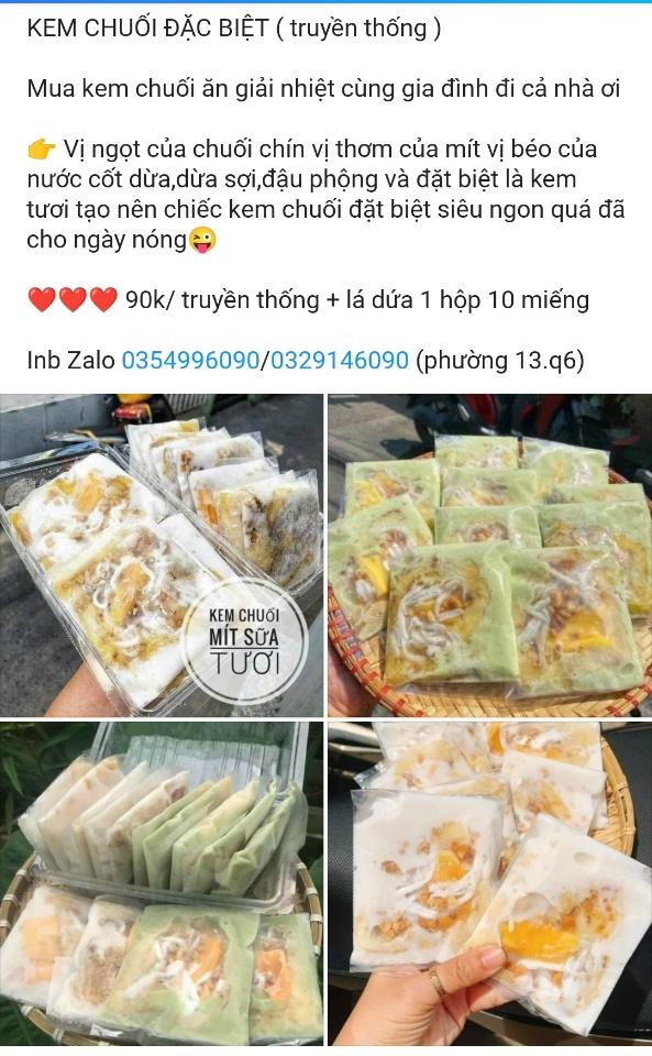 Kem chuối trái cây-set 10-duoc-ban-tai-Nhà Tôi (Thiên Thần shop)