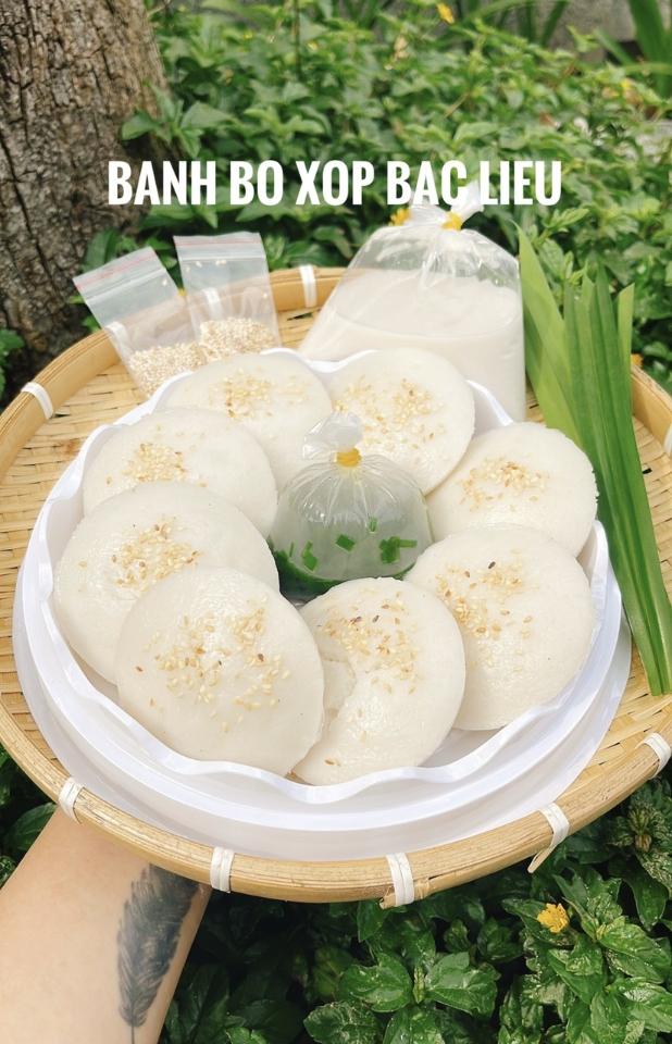 BÁNH BÒ XỐP BẠC LIÊU👉hộp 500g ( kèm mỡ hành, mè rang, cốt dừa) -duoc-ban-tai-Nhà Tôi (Thiên Thần shop)