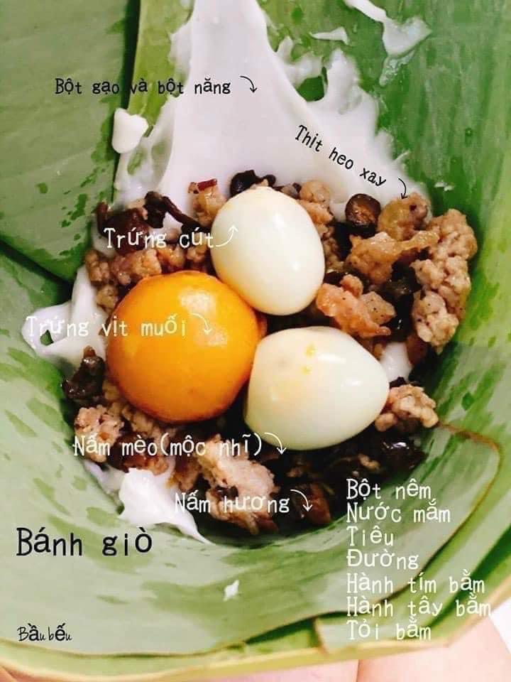 Bánh giò trứng muối  / 4 cái (2 trứng cút 1 trứng muối)-duoc-ban-tai-Nhà Tôi (Thiên Thần shop)