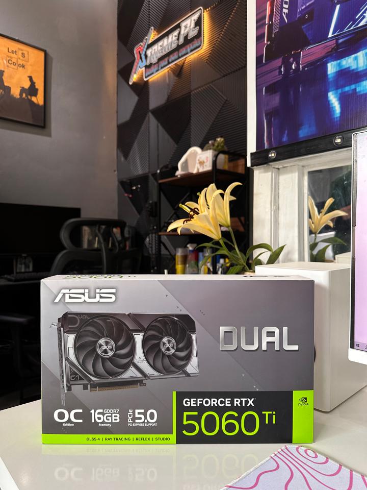 Vga 5060ti asus dual 16gb -duoc-ban-tai-Xtreme PC