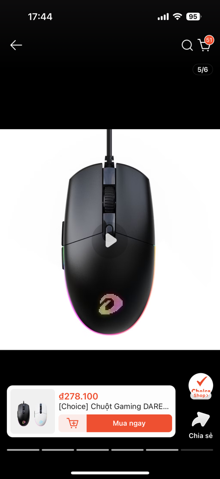  Chuột D có dây EM911 (black) -duoc-ban-tai-Xtreme PC