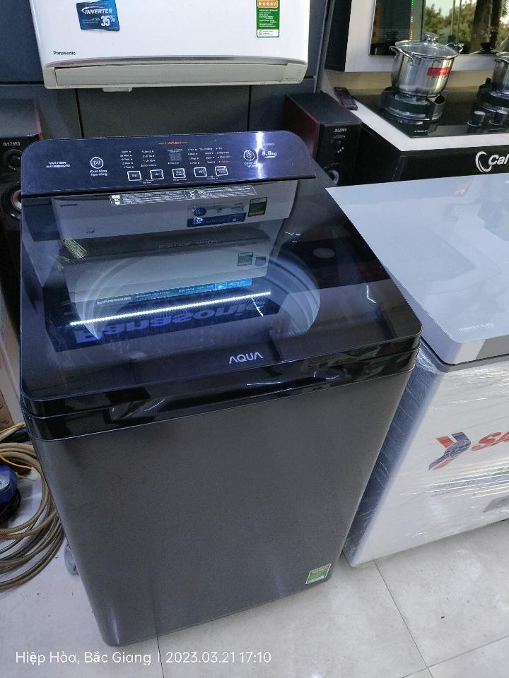 Máy giặt AQUA 8.8Kg AQW-FR88 GT BK (ĐSD) IMEI:CG0LL500D01W0N820025-duoc-ban-tai-ĐIỆN MÁY HẢI ANH