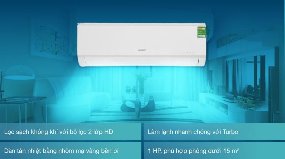 Điều hòa Comfee 1 HP SIRIUSB-9E-duoc-ban-tai-Điện máy Hải Anh