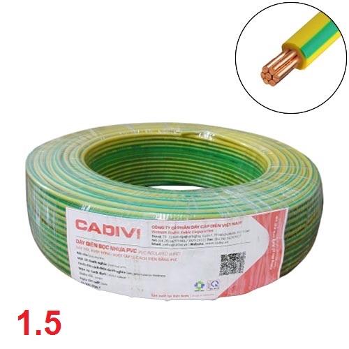 Dây tiếp địa 1.5mm Cadivi-duoc-ban-tai-Sungo vattusolar.com