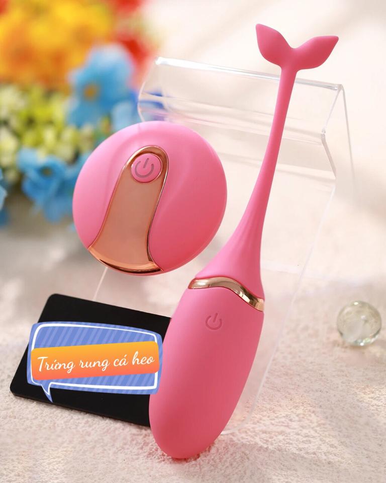 Trứng rung Cá heo 10 chế độ điều khiển từ xa không dây-duoc-ban-tai-POPPERS ĐÀ NẴNG  ONLINE SHOP