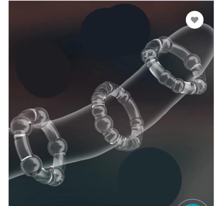 Vòng đeo Stay Hard Beaded Cockrings trong suốt-duoc-ban-tai-POPPERS ĐÀ NẴNG  ONLINE SHOP