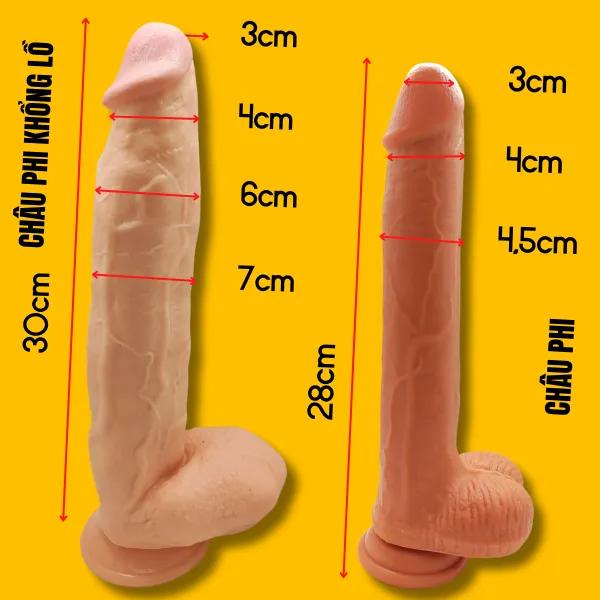 Dương vật Châu Phi khổng lồ 30cm - Tặng gel 200ml.-duoc-ban-tai-POPPERS 43 ĐÀ NẴNG  ONLINE SHOP