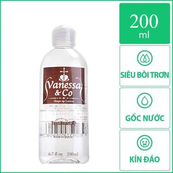 Gel bôi trơn Vanessa Nhật trong suốt 200ml-duoc-ban-tai-Tổng kho Popper và BDSM - Kimochi Shop