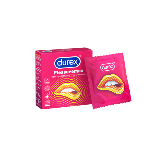 Bcs Durex Pleasuremax Gân gai Hộp 3 Cái -duoc-ban-tai-Tổng kho Popper và BDSM - Kimochi Shop