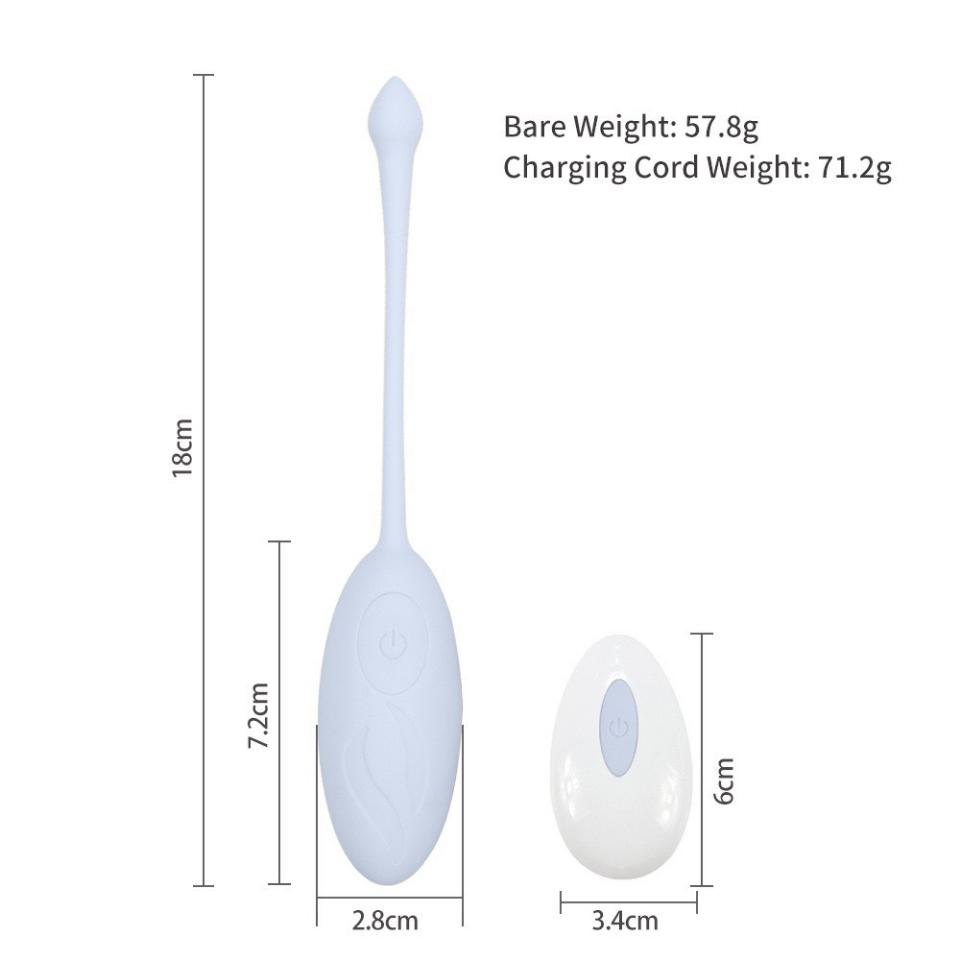 Trứng rung 12 chế độ điều khiển không dây-duoc-ban-tai-Tổng kho Popper và BDSM - Kimochi Shop