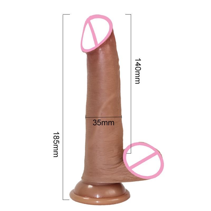 Dv cao cấp mềm 18.5x3.5cm-duoc-ban-tai-Tổng kho Popper và BDSM - Kimochi Shop