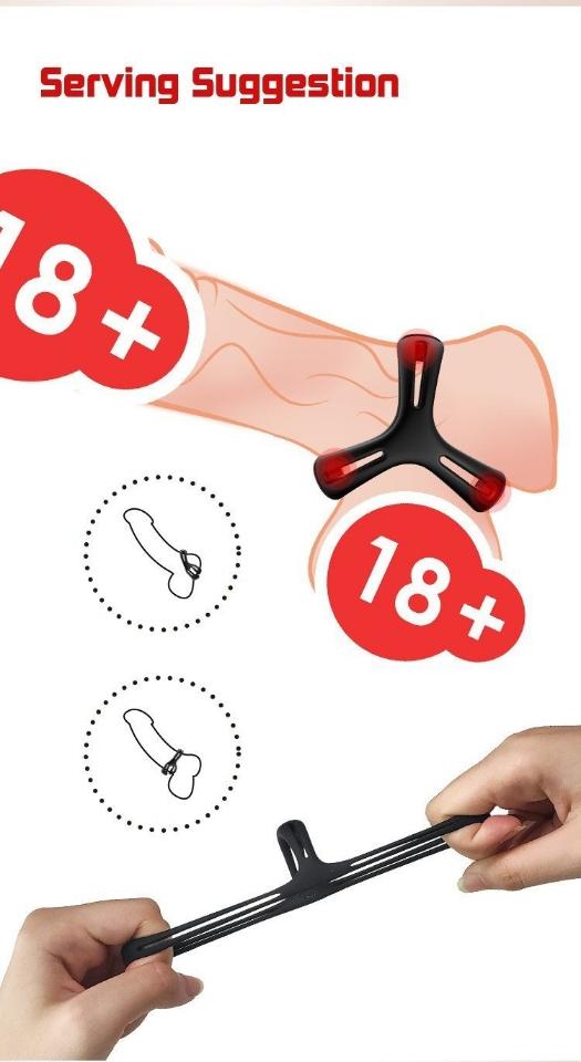 Vòng đeo Dv Silicon 3 lỗ bản to C11-duoc-ban-tai-Tổng kho Popper và BDSM - Kimochi Shop
