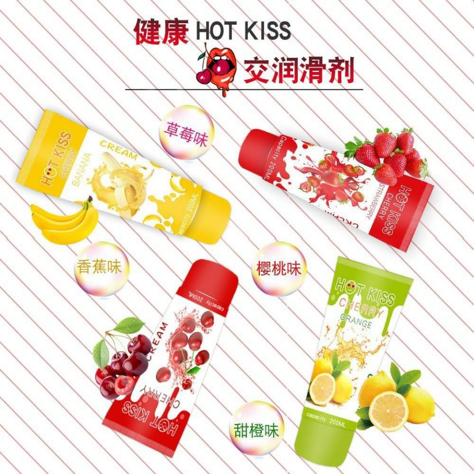 Gel hoa quả Hot Kiss 200ml-duoc-ban-tai-Tổng kho Popper và BDSM - Kimochi Shop