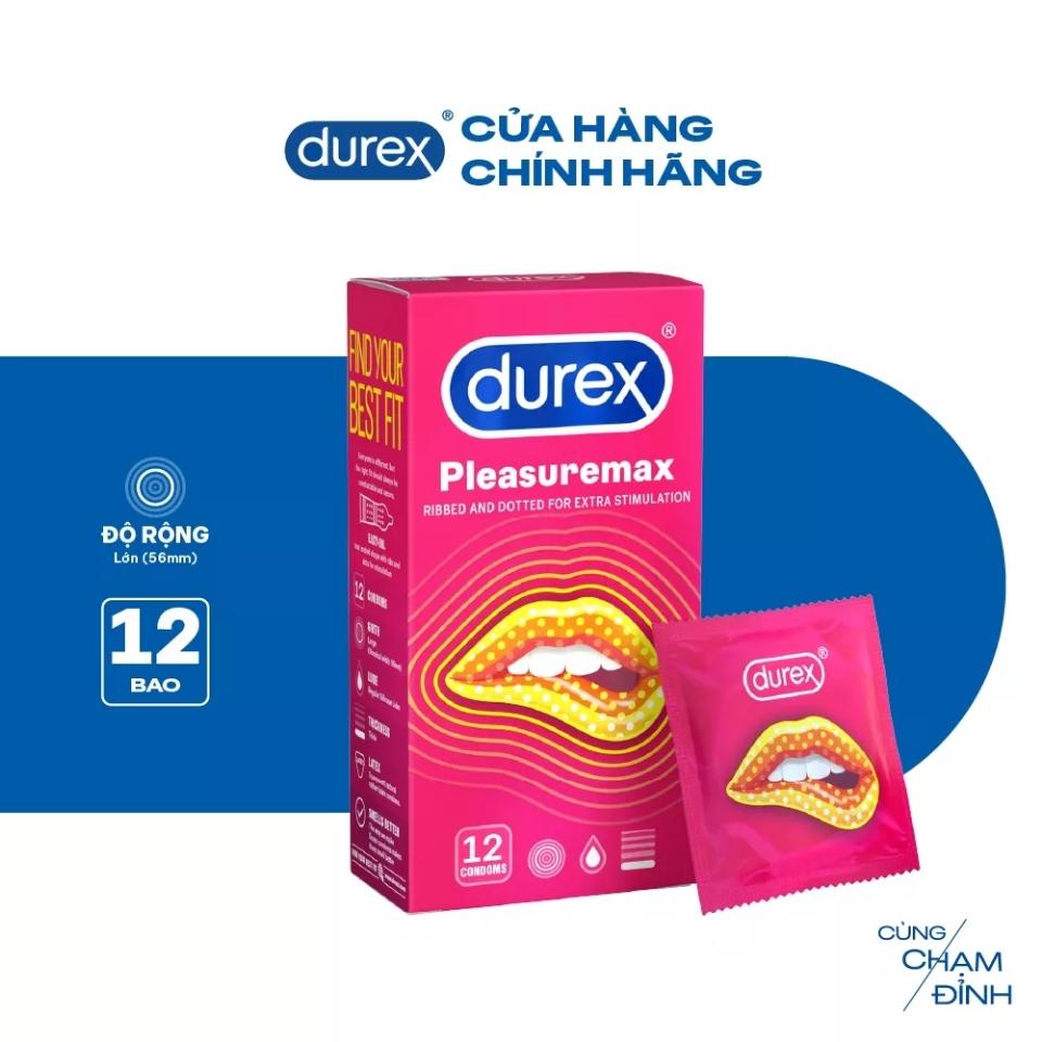 Bcs Durex Pleasuremax - Gân gai 12 cái-duoc-ban-tai-Tổng kho Popper và BDSM - Kimochi Shop