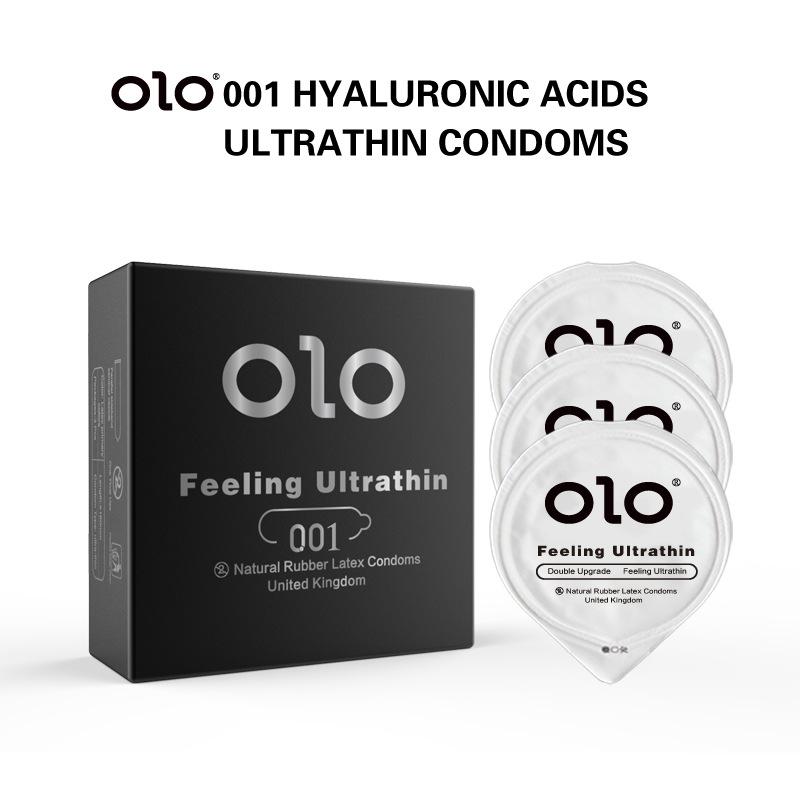 Bcs OLO 0.01 Đen siêu mỏng 3 chiếc Hot nhất 2025-duoc-ban-tai-Tổng kho Popper và BDSM - Kimochi Shop