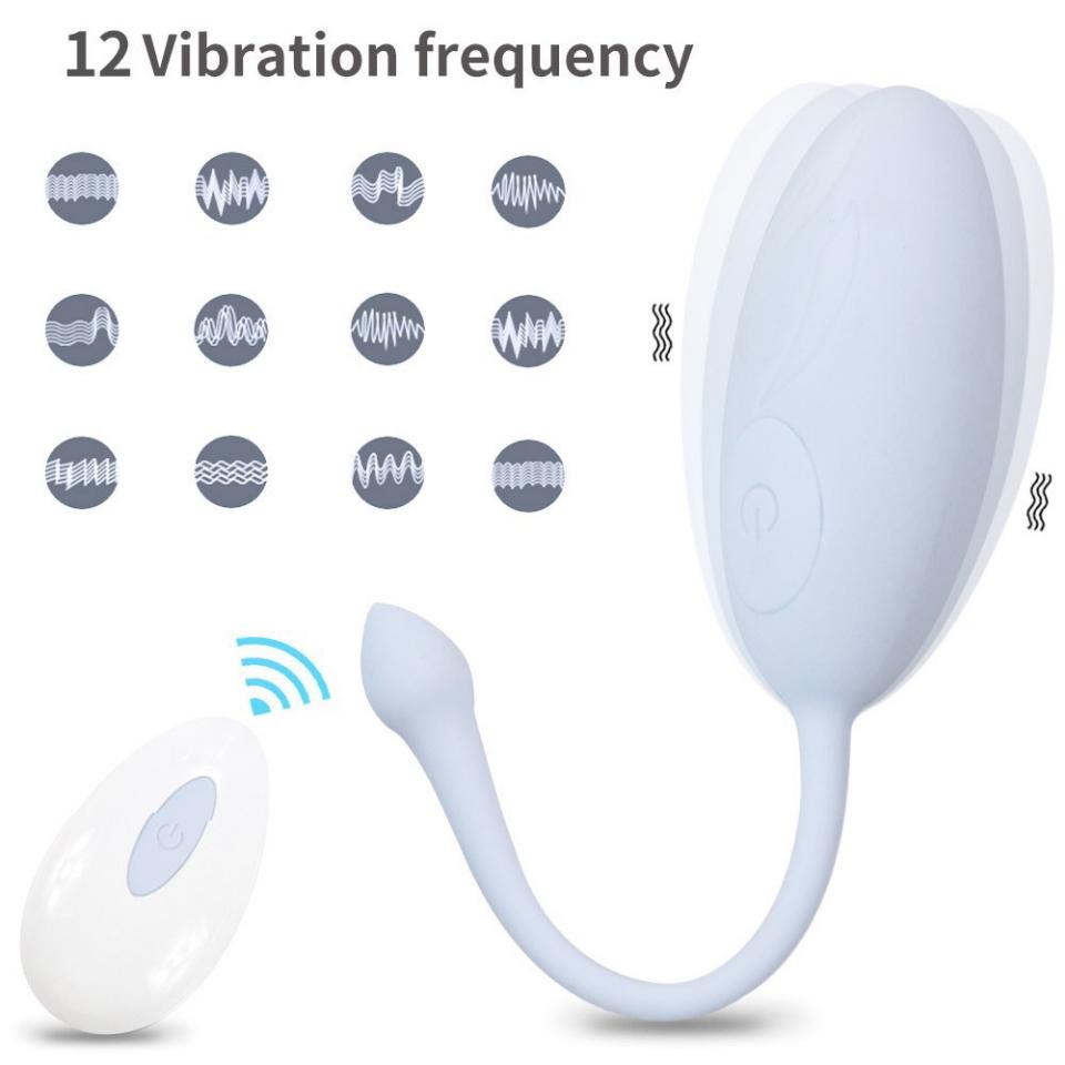 Trứng rung 12 chế độ điều khiển không dây-duoc-ban-tai-Tổng kho Popper và BDSM - Kimochi Shop