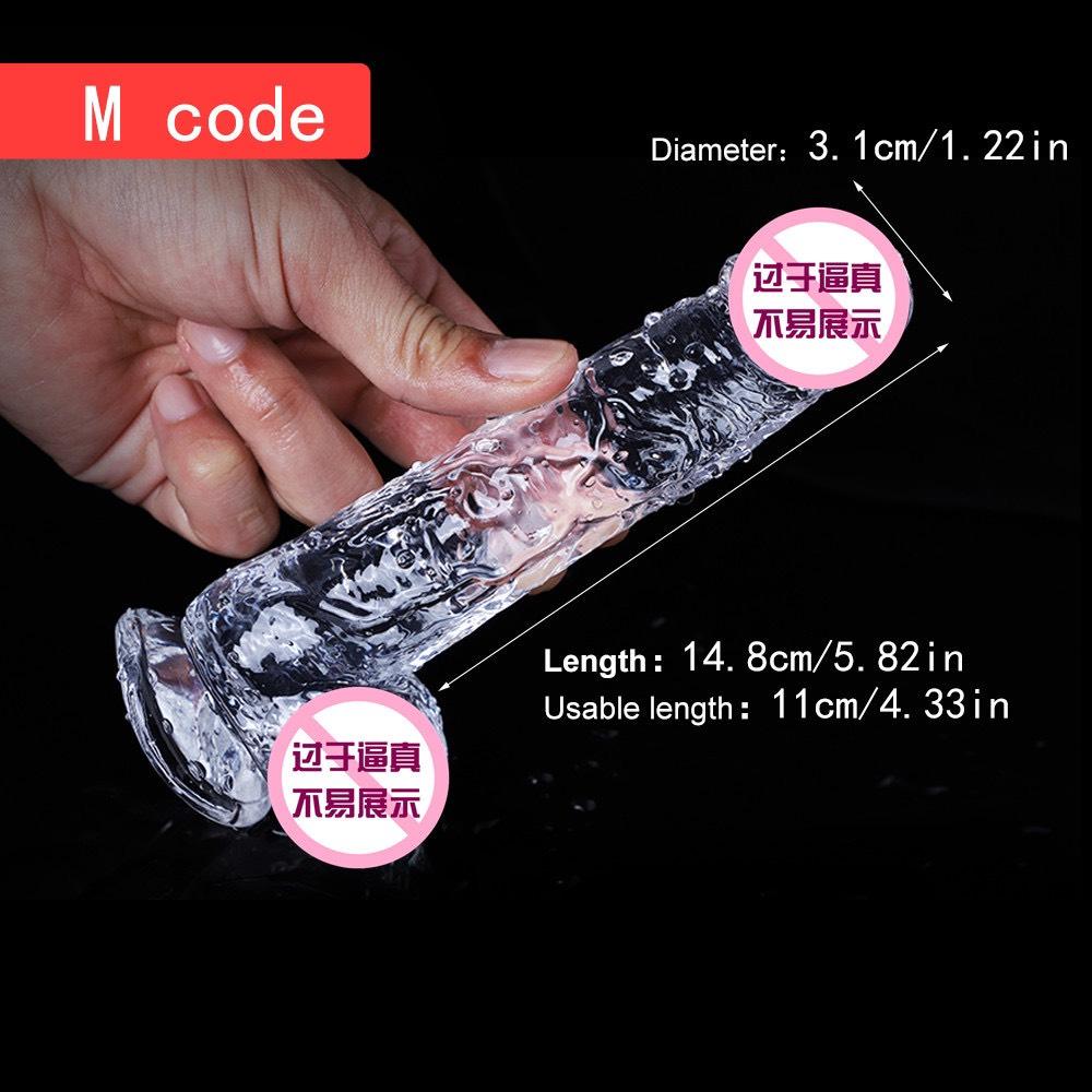 Dv giả trong suốt có Bìu-duoc-ban-tai-Tổng kho Popper và BDSM - Kimochi Shop
