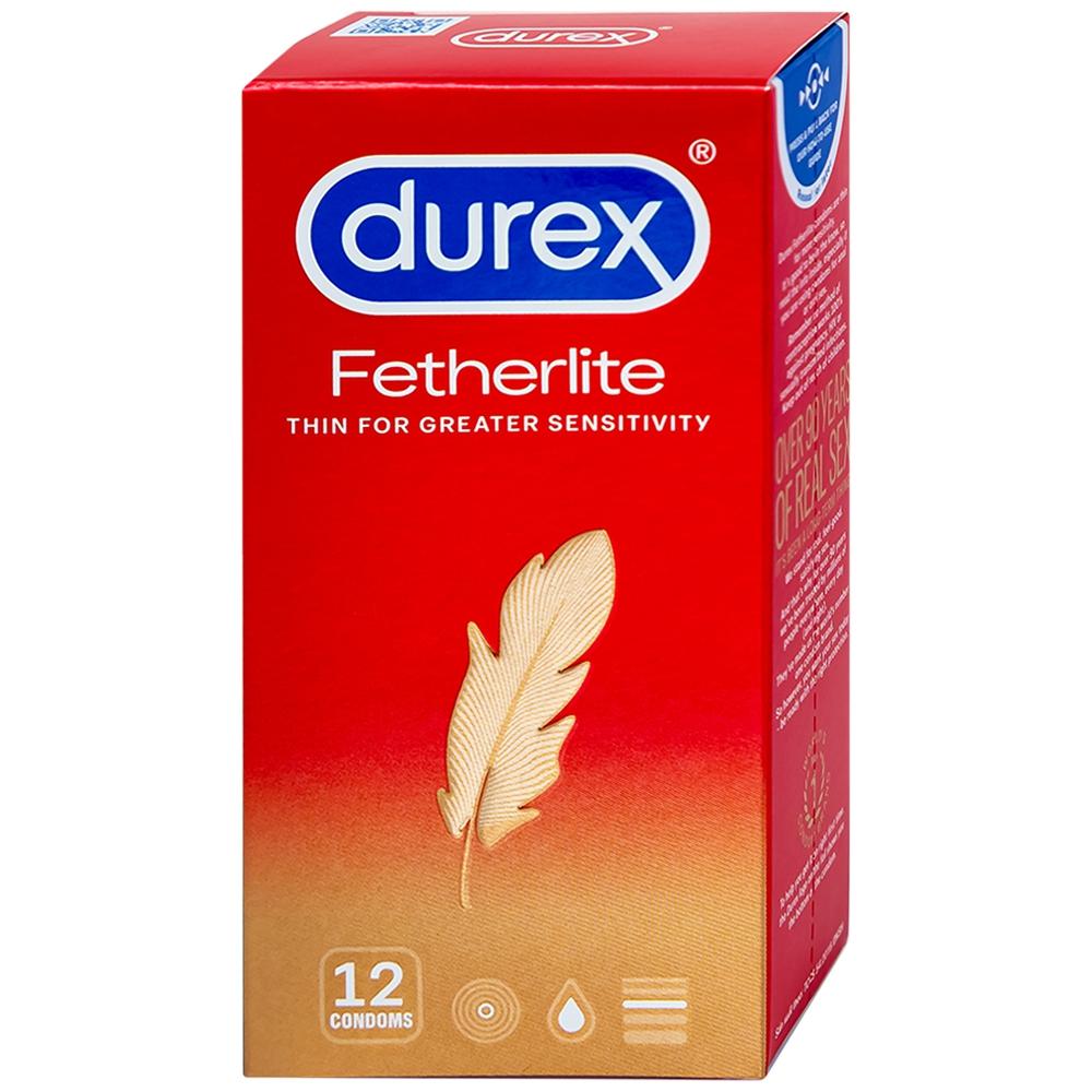Bcs Durex Fetherlite - Mỏng vừa 12 cái-duoc-ban-tai-Tổng kho Popper và BDSM - Kimochi Shop