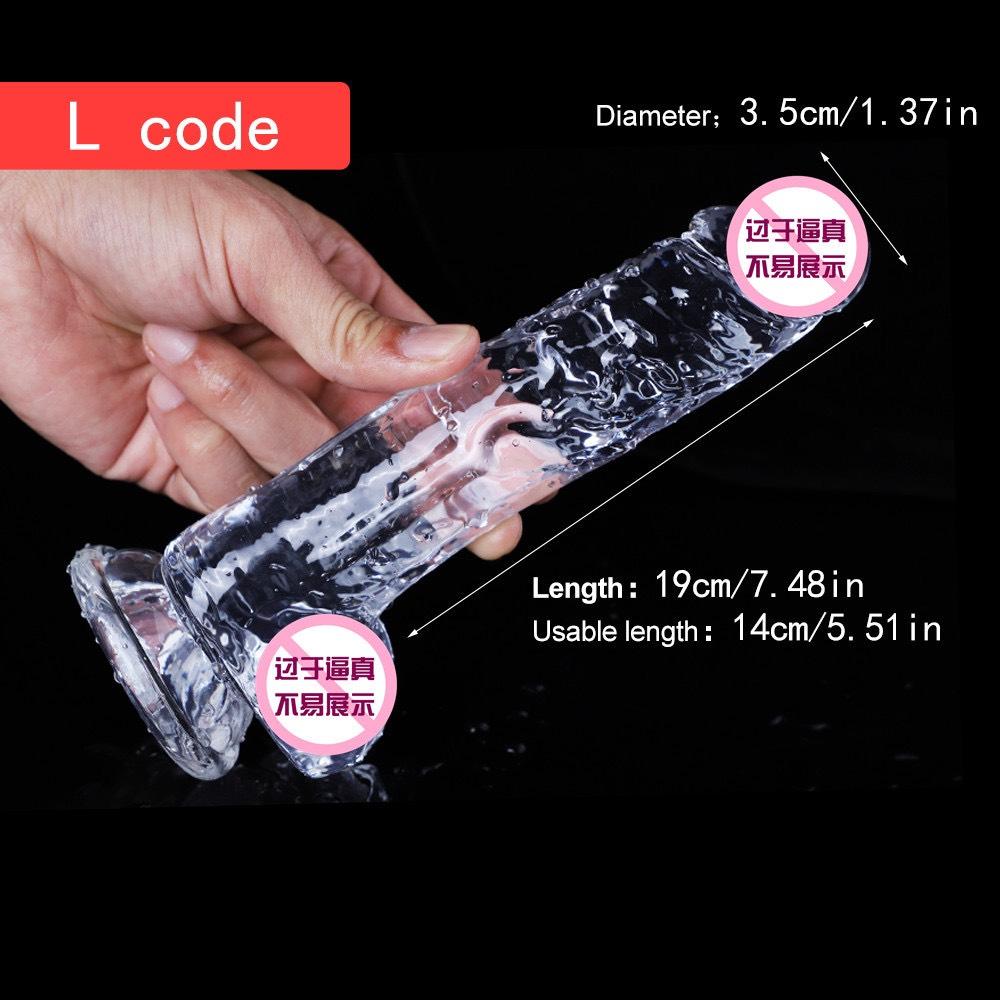 Dv giả trong suốt có Bìu-duoc-ban-tai-Tổng kho Popper và BDSM - Kimochi Shop