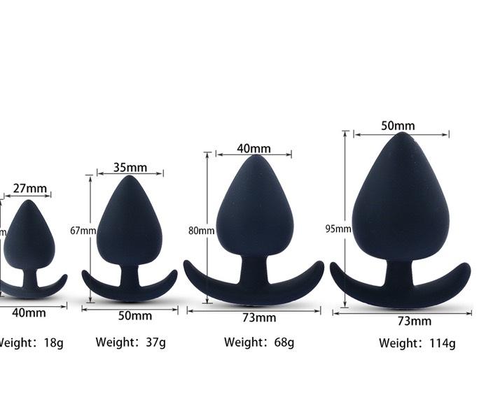 Plug Quả Tim đeo hàng ngày-duoc-ban-tai-Tổng kho Popper và BDSM - Kimochi Shop