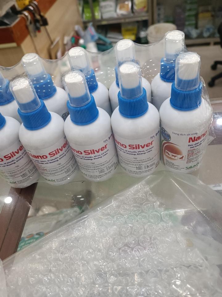SHO - Nano silver 100ml-duoc-ban-tai-Thú y Thủy Vân - CH Nguyễn Đáng