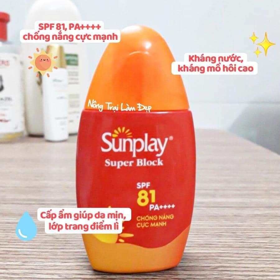 Sữa Chống Nắng Sunplay Super Block Spf81 30g-duoc-ban-tai-Kim Cúc 2