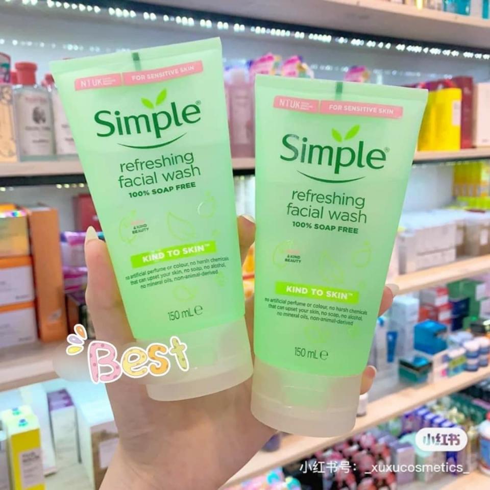 Sữa Rửa Mặt Simple Da Nhạy Cảm-duoc-ban-tai-Kim Cúc 2