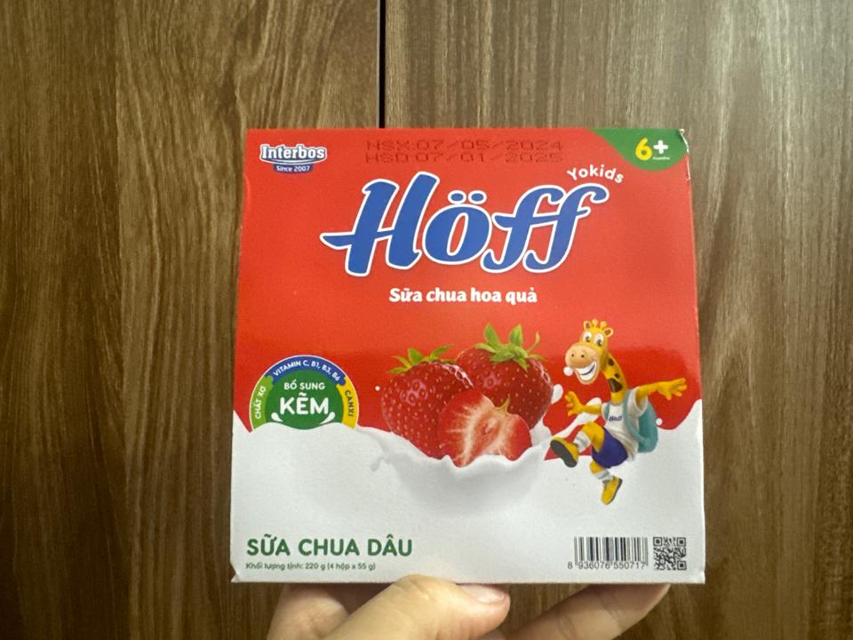Sữa chua hoff dâu-duoc-ban-tai-BỈM HOAN BEE