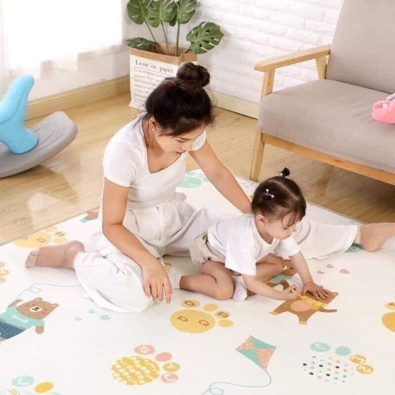 THẢM XỐP TRẢI NHÀ 1M8X2M  GẤP GỌN HÀNG LOẠI 1 CÓ TÚI XÁCH -duoc-ban-tai-hiền food thực phẩm đặc sản vùng miền