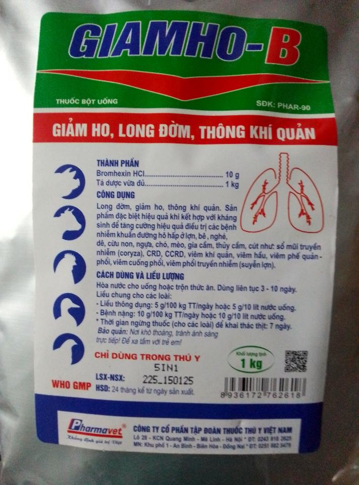 GIAMHO-B 1kg 5in1-duoc-ban-tai-Nguyễn Hàm Kỷ