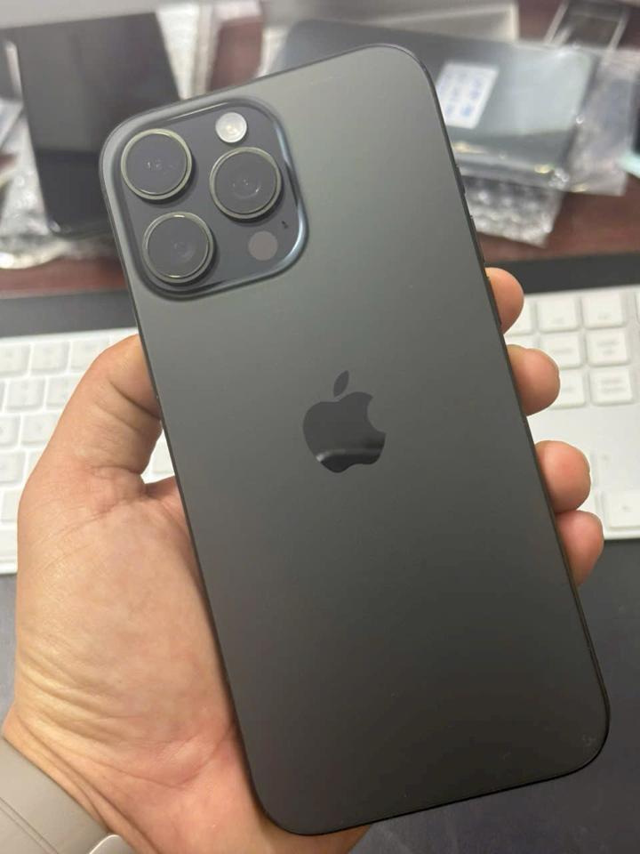 iPhone  📱 16 Pro Max ❺❶❷ᴳᴮ Zin đẹp keng sạc 2 lần màu Đen mã LL/A 🇺🇸-duoc-ban-tai-Khoa Global group