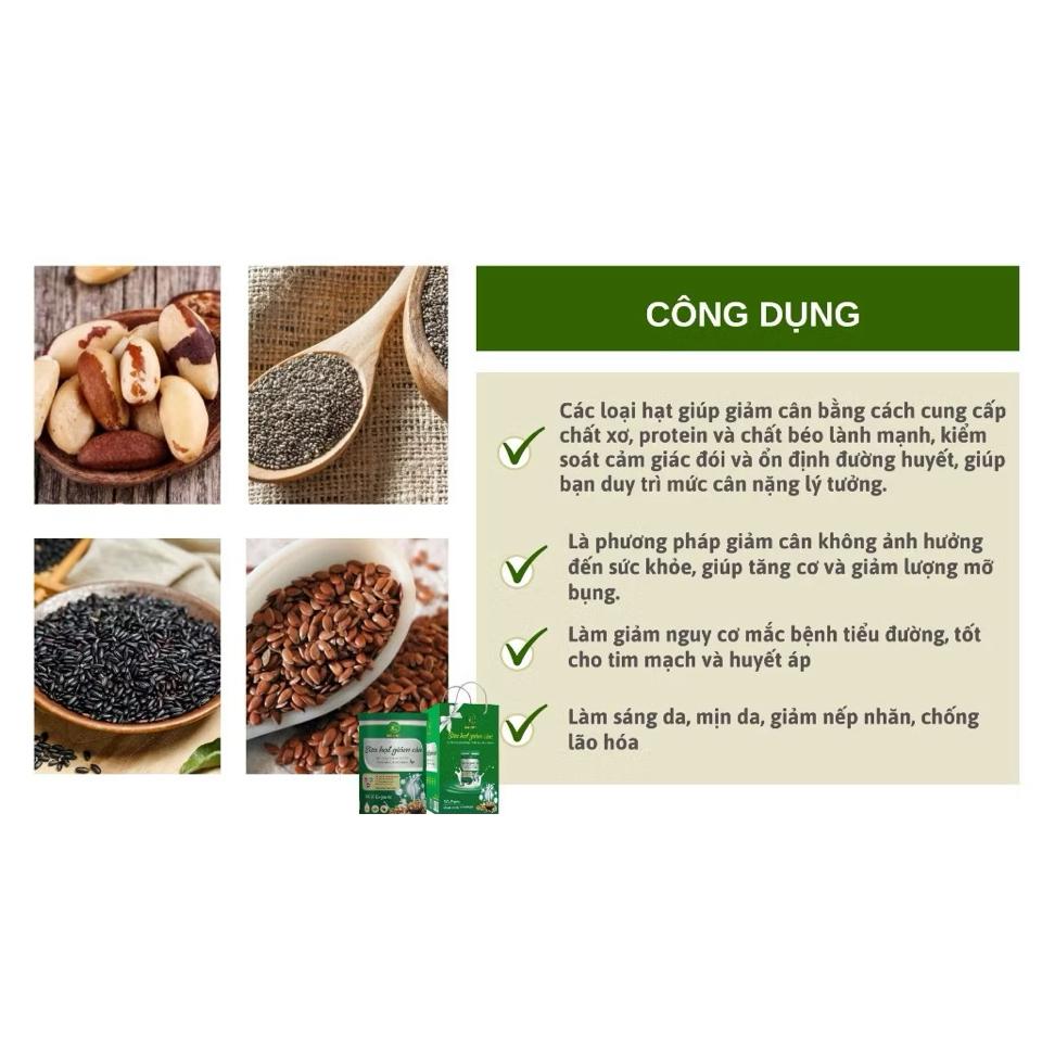sữa hạt giảm cân 25 loại hạt hộp 500g-duoc-ban-tai-Shop Hà Linh
