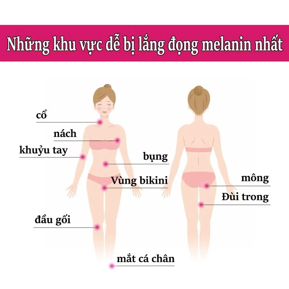 Kem làm trắng da Kem Thâm Nách kem làm trắng vùng kín bikini 50g Nuôi dưỡng và tái tạo da trắng sáng-duoc-ban-tai-Shop Hà Linh