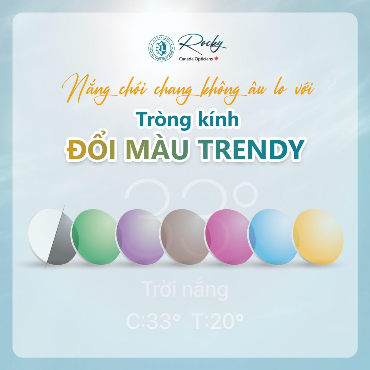 Rocky Lens Đổi Màu Trendy-duoc-ban-tai-Mắt Kính BV Xanh Pôn - Long Khánh