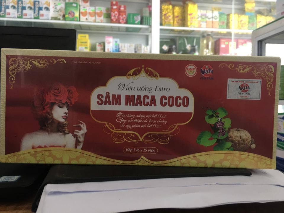 Viên uống estro sâm maca coco-duoc-ban-tai-Quầy Thuốc Tuyết Tuyến - BG