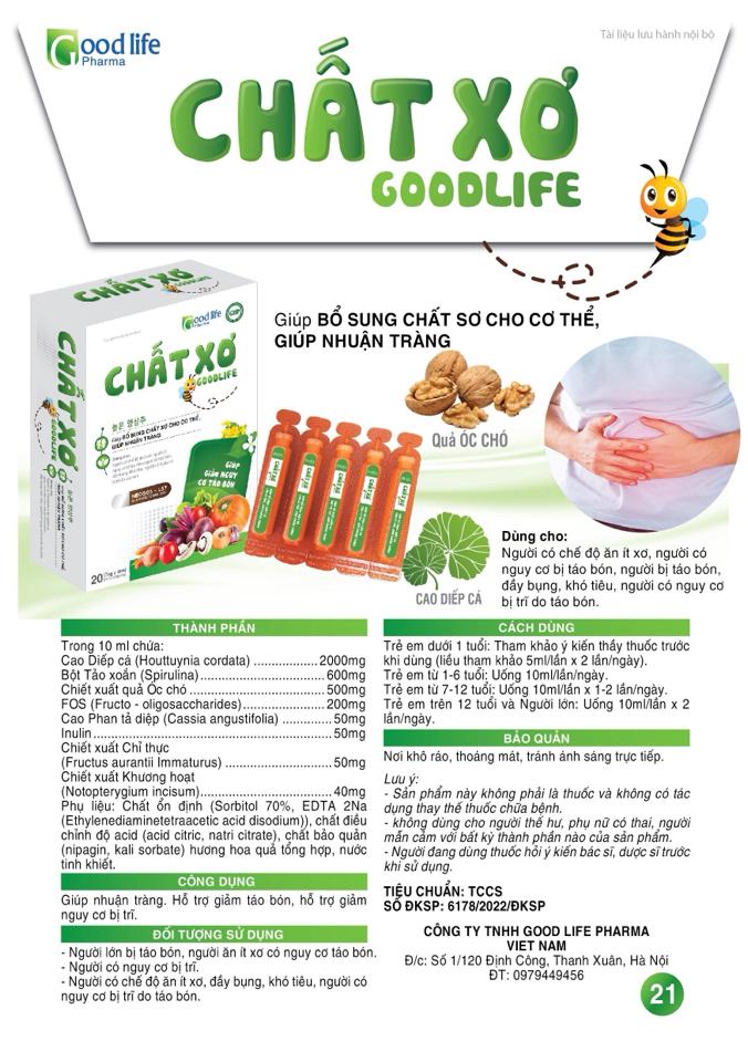 Chất xơ goodlife-duoc-ban-tai-Quầy Thuốc Tuyết Tuyến - BG