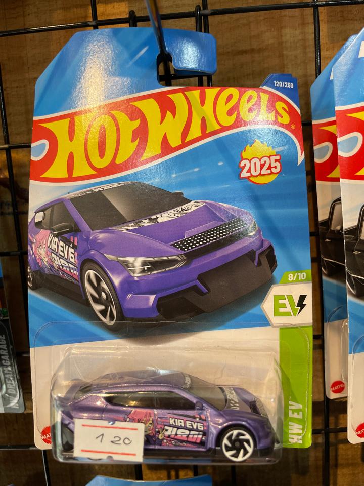 Hot Wheels 2025 CUSTOM KIA EV6 120/250-duoc-ban-tai-GARAGE TOYS
