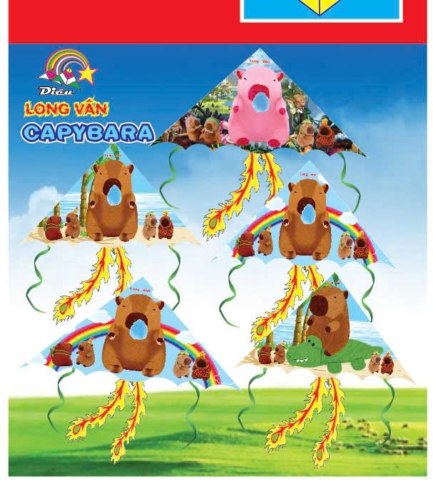 Diều túi mù Capybara-duoc-ban-tai-Diều Long Vân
